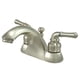 thumbnail image 1 of Grifo de lavabo Kingston Brass Naples Center Set de 10 cm en níquel cepillado, 1 of 2
