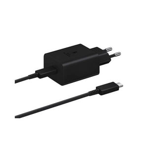 Cargador Samsung Tipo C 45W Con Cable Negro