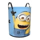 thumbnail image 2 of Minions Cesta de lavandería de gran capacidad redonda con asa, bolsa para ropa sucia plegable, almacenamiento para dormitorio, baño y lavadero 44x35 cm, 2 of 6