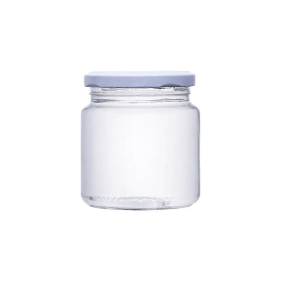 Pack 6 frasco 260 ml con tapa dorada