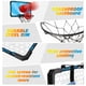 thumbnail image 3 of Aro de baloncesto TREYWELL para interiores, miniaro con luces LED, 3 of 6