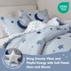 thumbnail image 2 of Juego de ropa de cama Intelligent Design Cosmos tamaño Full/Queen de 4 piezas, 2 of 9