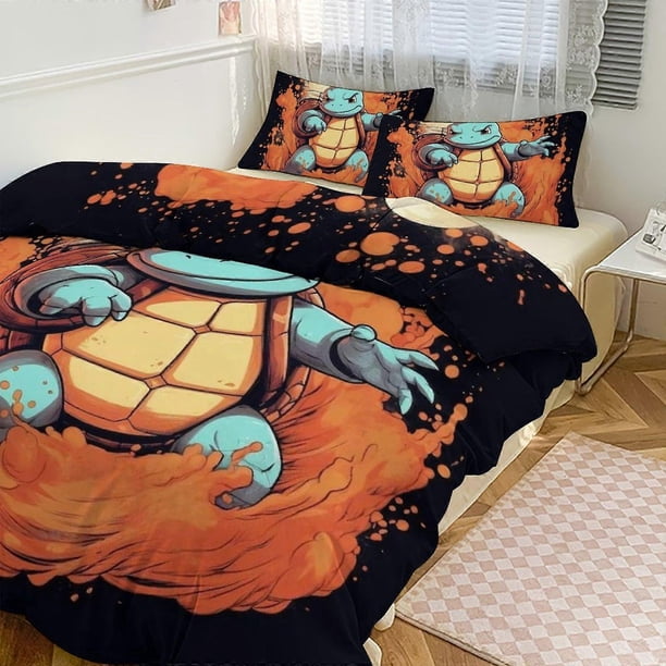 Juego De Ropa De Cama Con Estampado De Ardilla Funda Nórdica Y Fundas De Almohada De 3 Piezas Para Mujeres Hombres Y Adolescentes