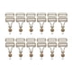 thumbnail image 5 of 12x Sujetadores Deslizantes De Metal Clip Brace Hebillas Tirantes Hebillas 3.2cm, 5 of 5