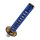 thumbnail image 2 of Perilla De Cambio De Marchas Domineering Samurai Sword Style Catchers Gear Para Coche Manual 20CM Azul Blanco, 2 of 5