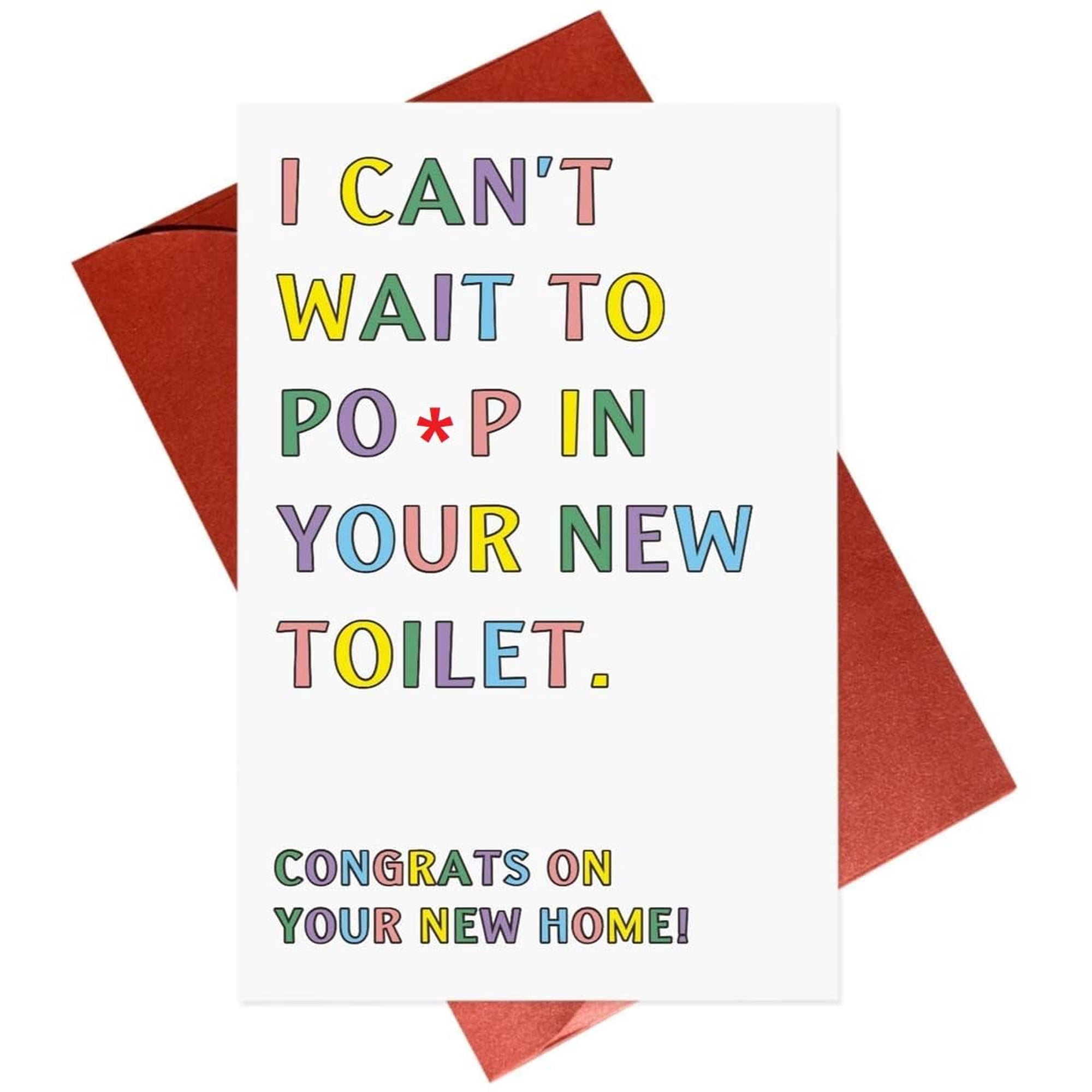 Tarjeta De Felicitación Gonzey Divertida Para Nueva Casa