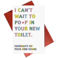 Tarjeta De Felicitación Gonzey Divertida Para Nueva Casa