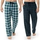 thumbnail image 1 of Pantalón de pijama tejido Fruit of the Loom para hombre, talla XL, azul marino, 1 of 3