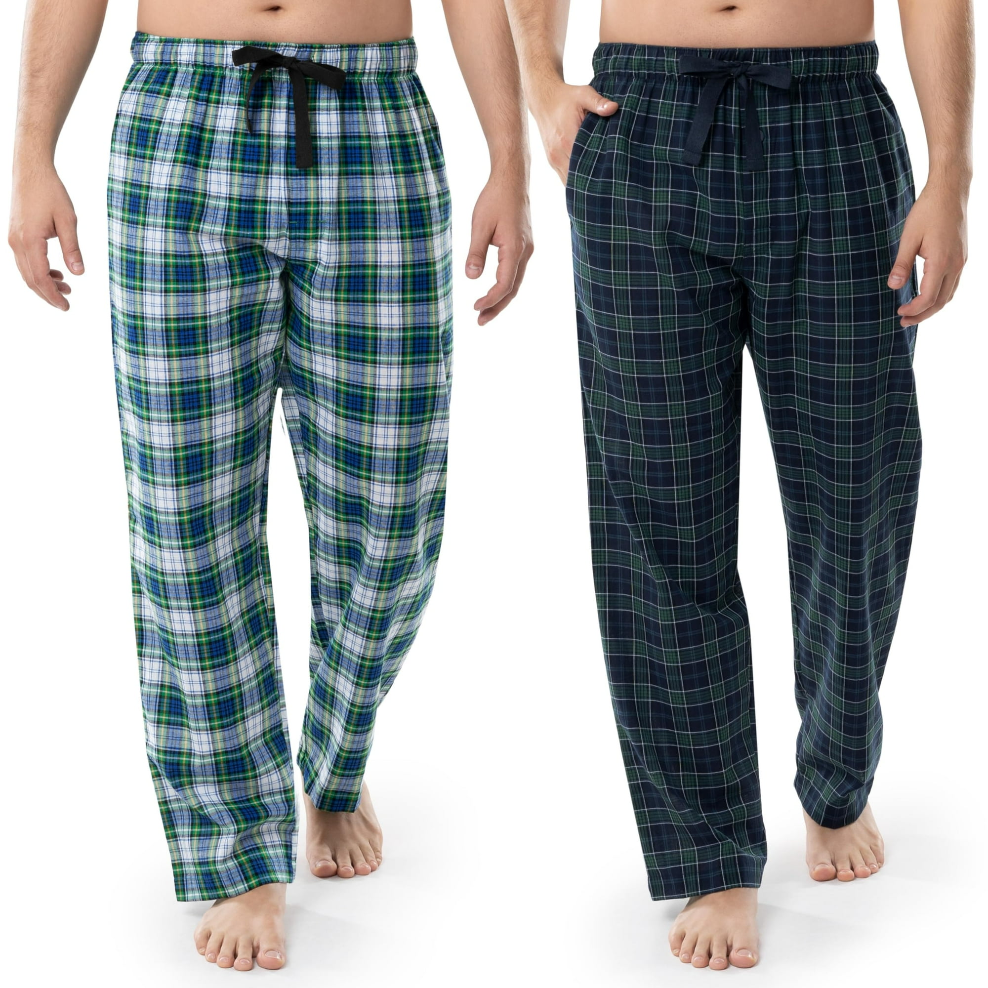 Pantalón De Pijama Tejido Fruit Of The Loom Para Hombre, Talla Xl, Azul Marino