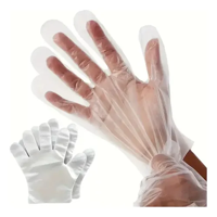 Genérica - Guantes De Polietileno Pack 100 Und Multiusos Transparente