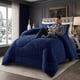 thumbnail image 2 of Cobertor Texturizado De Invierno Rm King Azul O, 2 of 4