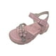 thumbnail image 1 of Sandalia Perlita Niña Brillante Rosado, 1 of 2
