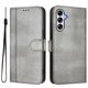thumbnail image 1 of Funda Cartera para samsung galaxy A35 Protección 360° con Ranuras para Tarjetas y Soporte Gris, 1 of 6