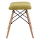 thumbnail image 2 of Set 4 Pisos Bajo Madera 45 Cm Henry Acolchado Verde, 2 of 3