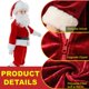 thumbnail image 3 of Disfraz AMHSCOCA Infantil 9 Piezas Traje de Santa Claus, 3 of 8
