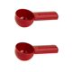 thumbnail image 1 of Cuchara medidora para café GoodCook de 1/8 taza, roja, libre de BPA, paquete de 2, 1 of 3