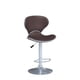thumbnail image 4 of Juego de taburetes de bar BestOffice, altura de mostrador con respaldo de piel sintética, 4 of 8