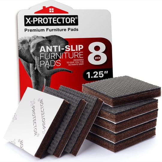 X Protector - Protectores Para Muebles 8 Piezas 3 2 Cm Antideslizantes
