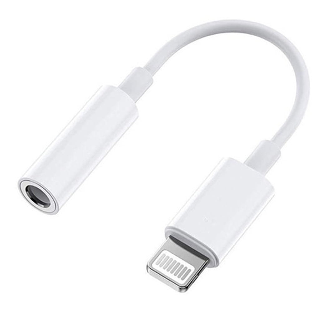 Genérico - Adaptador Audífonos Para Iphone Auxiliar 35mm