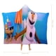 thumbnail image 2 of Olaf Manta Capa con Capucha Anti-Bolitas, Manta de Lana Ártica Suave, Manta Portátil de Felpa Ligera y Lujosa, Poncho para Siesta en Casa y Oficina, 100*130cm, 2 of 6