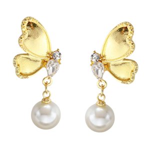 Magideal - Pendientes Colgantes Pendientes Colgantes Pendientes Con Cuentas Pendientes Bohemios Con Diamantes De Imitación Joyería De Moda Pendientes Colgantes D