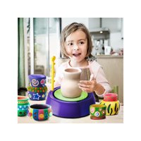 Jlgpet - Juguete Rueda De Alfarería En Arcilla Para Niños