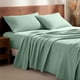 thumbnail image 1 of Juego de sábanas Bare Home de franela, 100% algodón, tamaño queen size, menta, 1 of 9