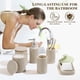 thumbnail image 4 of Set De Accesorios De Baño De 6 Piezas Color Beige, 4 of 7