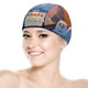 thumbnail image 5 of Somos osos Gorro de Natación de Licra, Gorro de Baño de Tela Cómoda, Gorro Elástico Antideslizante para Hombres, Mujeres y Niños, 5 of 6