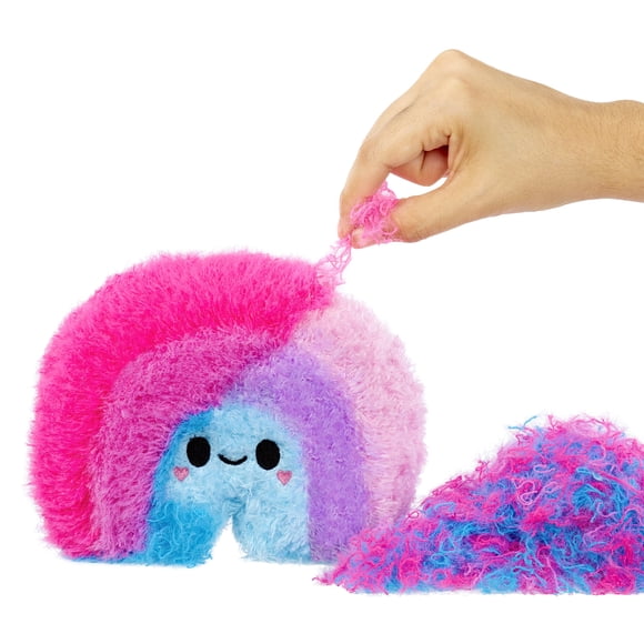Peluche Fluffie Stuffiez Rainbow, pequeño coleccionable