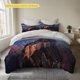 thumbnail image 1 of Magnificent Canyon Sunset Printed Duvet Cover Set 100% Polyester Fiber Duvet Cover Soft and Comfortable Fluffy and Breathable Machine Washable for Convenience S, 1 of 1