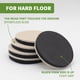 thumbnail image 3 of Correderas de fieltro COVERCORNER para pisos de madera, 8 unidades, 3 of 7