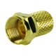 thumbnail image 1 of Extremo Coaxial JR Products 47275 Sin Necesidad de Abrazadera, 1 of 1