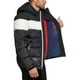 thumbnail image 2 of Chaqueta Tommy Hilfiger con capucha acolchada para hombre, color negro/blanco, talla M, 2 of 3