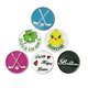 thumbnail image 1 of Marcadores de Golf GOLTERS 24,4 mm Pack de 6 Diseños Mixtos, 1 of 6