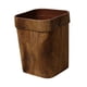 thumbnail image 4 of Cubo De Basura Grande Con Imitación De Madera, 12 L, Para Baño, Cocina, Oficina, 4 of 5