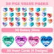 thumbnail image 2 of Galaxy Hearts Slime JOYIN para el día de San Valentín, 30 unidades, con tarjetas para niños, 2 of 9