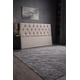 thumbnail image 3 of Respaldo Moderno Cama 2 Plaza Capitone Lino Color Beige, 3 of 3
