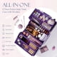 thumbnail image 2 of Funda Organizadora De Maquillaje Extra Grande Con 6 Bandejas Color Morado, 2 of 7