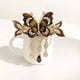 thumbnail image 1 of Butterfly Hair Claw Rhinestone Tassel Elegant Back Head Jewelry Hair Accessories, 1 of 3