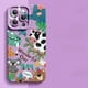 thumbnail image 2 of For Watercolor Animal Apple 14promax+ Phone Case Men And Women New Cute IPhone13pro/14pro High-end 12 Silicone Full Coverage Anti-drop 11 11pro 11promax Couple Phone Case, 2 of 3