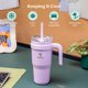 thumbnail image 3 of Vaso térmico REDUCE de acero inoxidable de doble pared, 24 oz, lila, 3 of 8