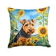 thumbnail image 1 of Cojín Sunflowers Welsh Terrier, 1 of 6
