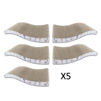 Mm - X5 Rascador De Cartón Para Gato + Sobre De Hierba Gatera