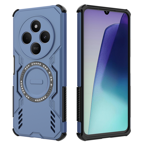 Funda Foxdock Para Xiaomi Poco C75 4G , Magnética, Resistente A Golpes, Con Soporte, Unisex, Carga Inalámbrica
