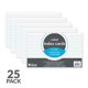 thumbnail image 2 of Tarjetas de índice C‑Line 13 × 20 cm rayadas blancas – 25 unidades, 2 of 4