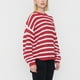 thumbnail image 3 of Sweater Mujer Líneas Blanco/Rojo Corona, 3 of 5