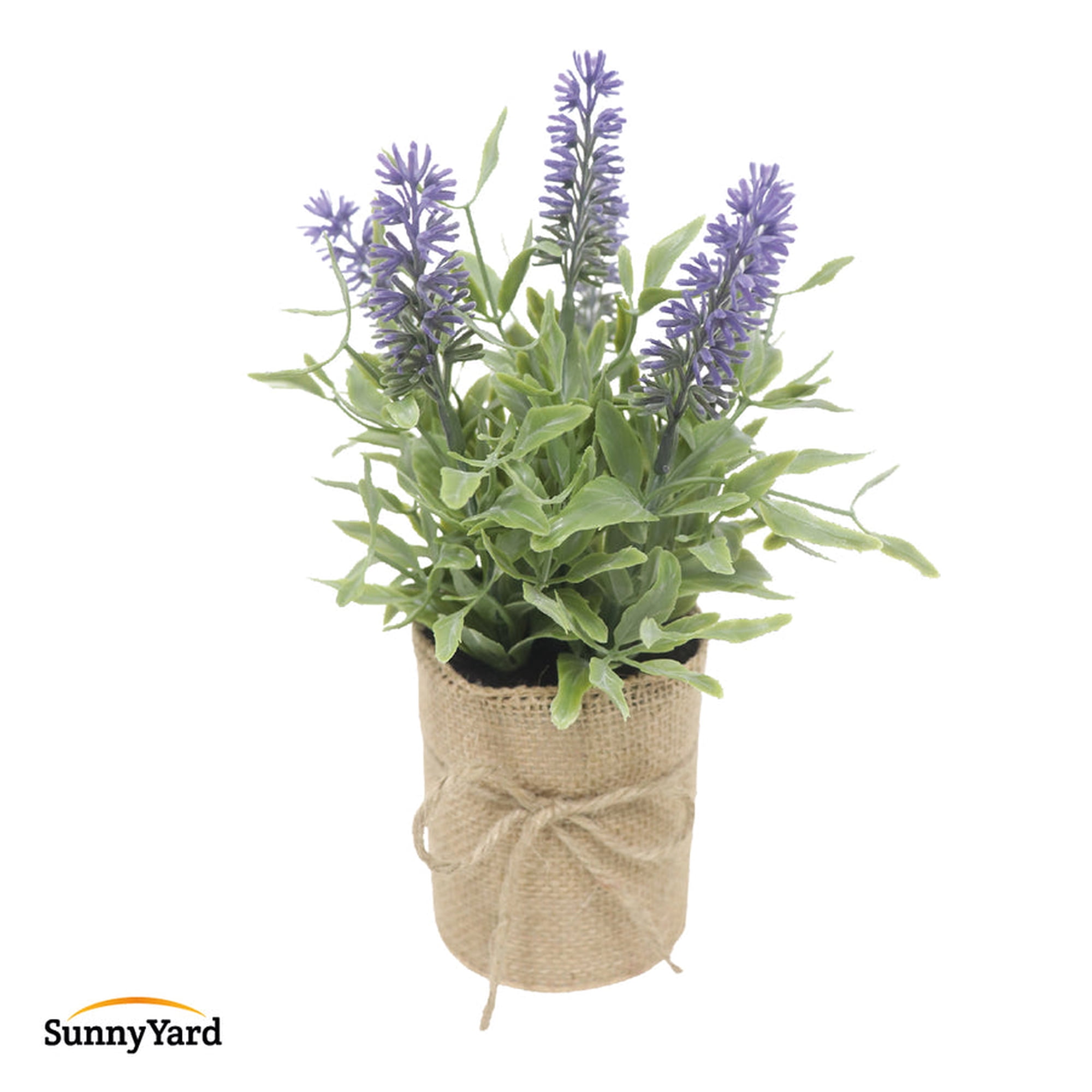 Kiosclub - Lavanda Planta Artificial Con Macetero Decoración Sunnyyard