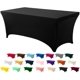 thumbnail image 1 of Mantel Utopia Kitchen de elastano de 6 pies [1 paquete, negro] 200 g/m², 1 of 9