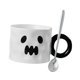 thumbnail image 4 of Taza De Calabaza Taza De Monstruo De Gato De Calabaza Para Mujeres, Hombres Y Niños, Color Blanco, 4 of 5